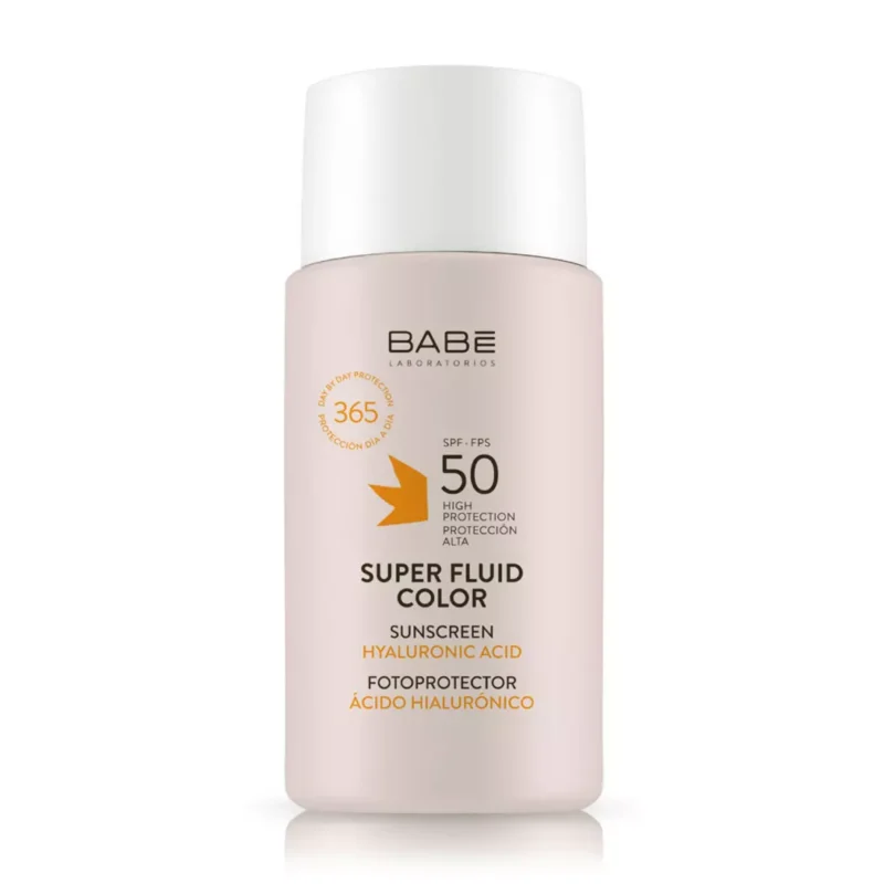 BABE SUPER FLUID SPF50 CON COLOR