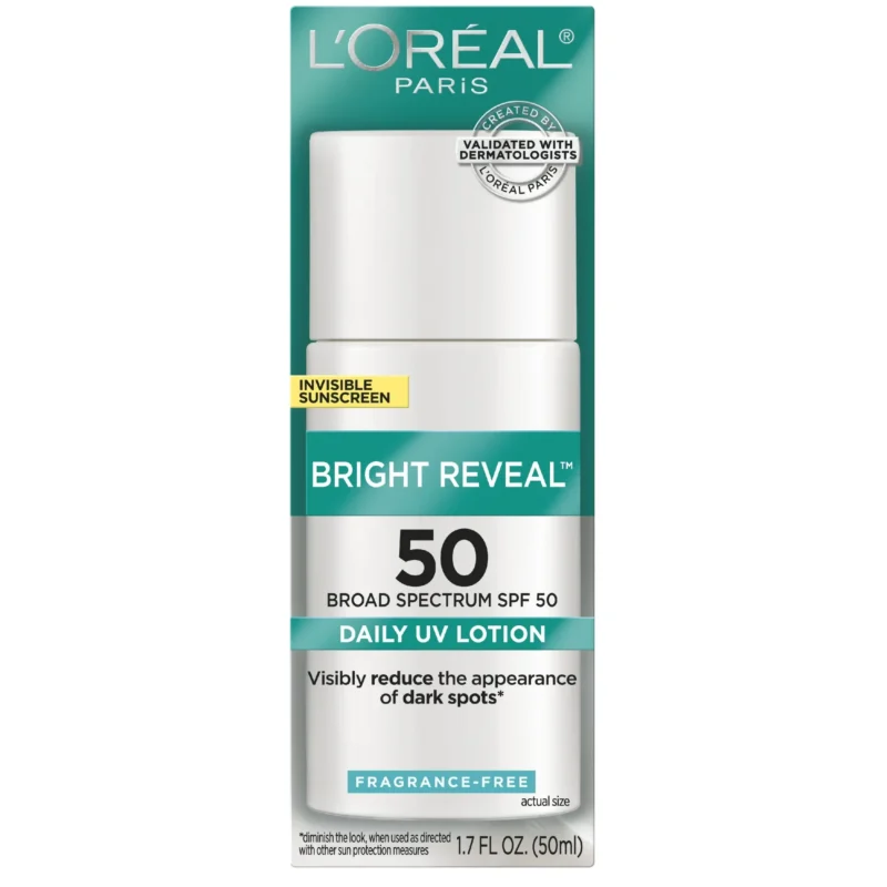 L Oreal Paris Bright Reveal Broad Spectrum SPF 50 Sunscreen Lotion 1 7 fl oz cf7dd133 8e3d 465d afe3 b242a045036e.5cf0f31797840f5c8af8313168698c21